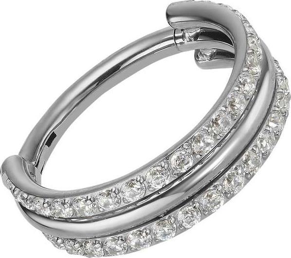 Image du produit Bijouteria Piercing d'oreille (Cristallin, Titane)