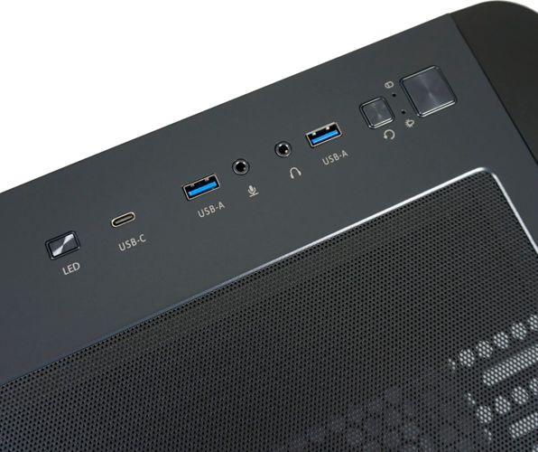 Produktbild LC-Power Gehuse 8001B Pro-Storm Dark ohne Netzteil (ATX, mATX, Mini-ITX)