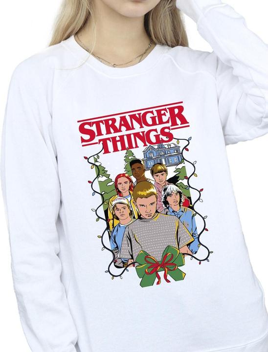 Immagine prodotto Netflix Stranger Things Christmas Poster Felpa Donna (M)
