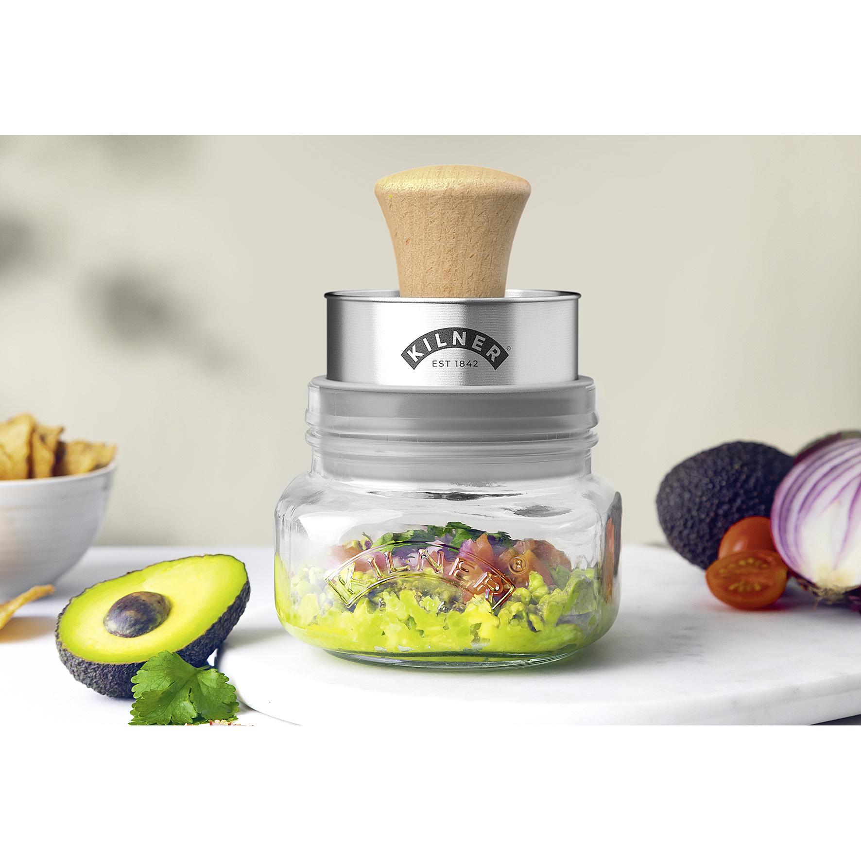 Thumbnail - Kilner Mash & Store Set, Lunchbox, Grau