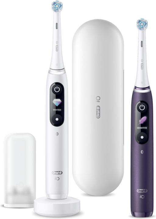 Produktbild Braun iO 8 Elektrische Zahnbürste Weiss/Violett