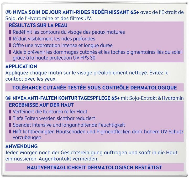 Actual product image NIVEA Anti-Falten Tag 65+ (50 ml, Day cream, SPF 30)