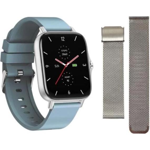 Maxcom FW55 Aurum PRO (1.7") Silver (44 mm), Smartwatch