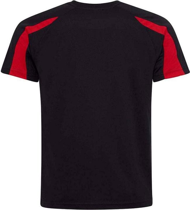 Feuerrot, Pechschwarz