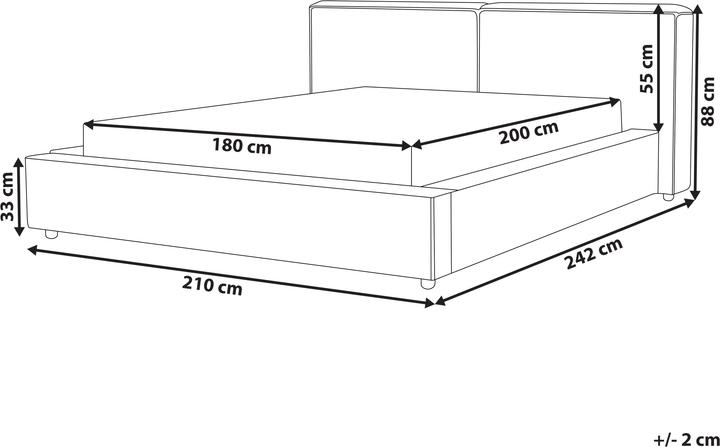 Actual product image Beliani Linards (180 x 200 cm)