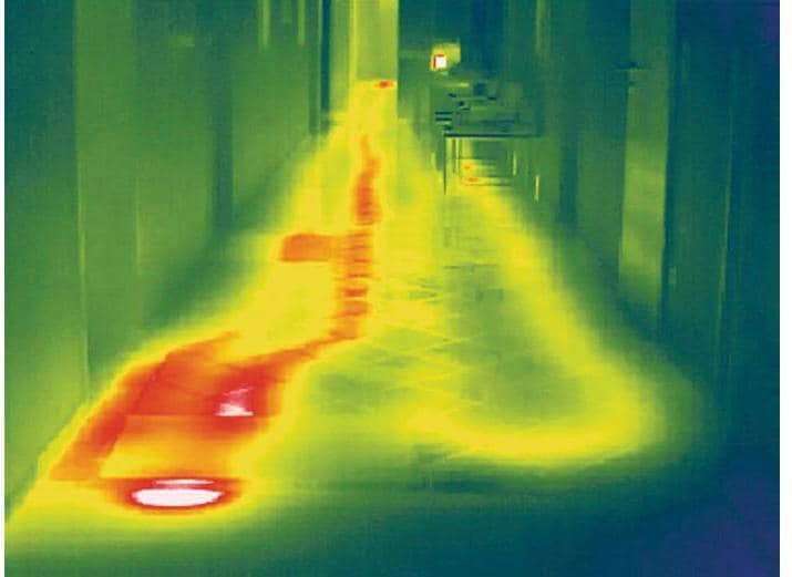 Actual product image Testboy TV 292 Basic IR thermal imaging camera