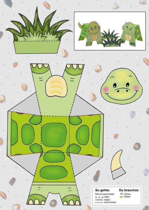 Produktbild Das Ausschneide-Bastelbuch Tierkinder