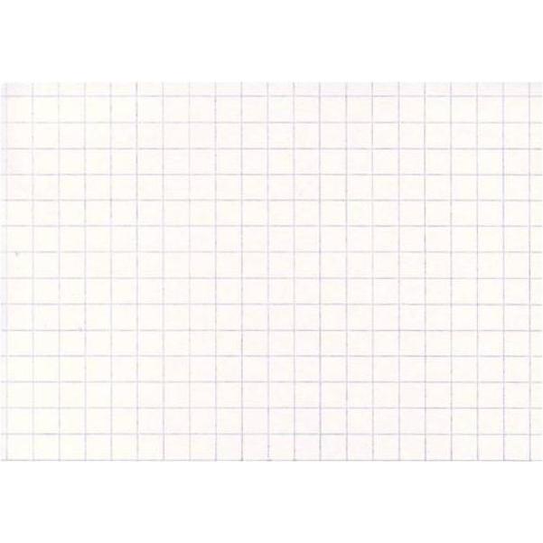 Staufen, Karteikarten, Karteikarten A6/100 weiss kariert (A6, 180 g/m², 100 x)