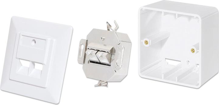 Produktbild Intellinet Aufputzrahmen für Wanddosen 771900 + 771917