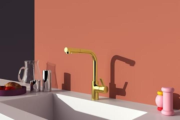 Actual product image Ideal Standard Gusto outlet 235mm L-spout 2F showerhead