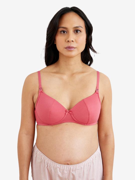 Actual product image Vertbaudet Bio-Kollektion: 2er-Pack Still-BHs ohne Bügel (85 E)