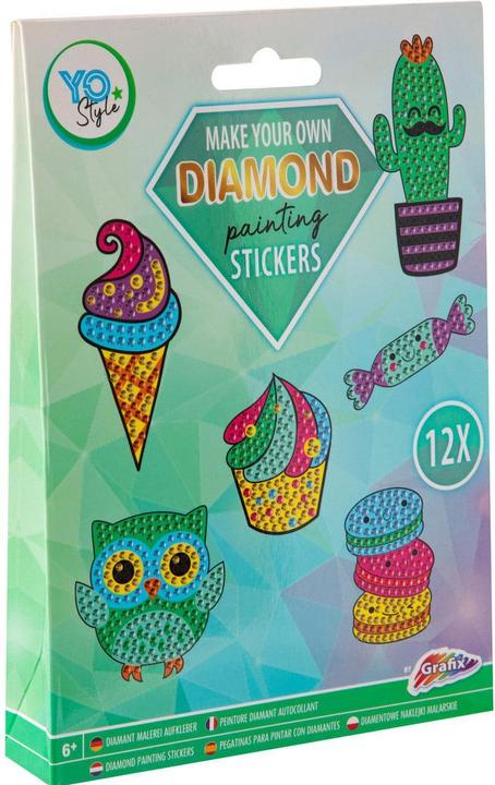 Actual product image Grafix Make your own Diamond Painting Stickers