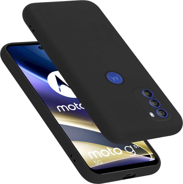 Actual product image Cadorabo Bumper Case for Motorola MOTO G51 5G TPU Liquid Silicone Cover for Motorola MOTO G51 5G (Motorola Moto G51 5G)