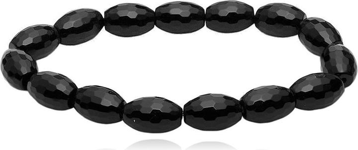 Immagine prodotto Leyda Bracciale in onice (18 cm, Pietra colorata)