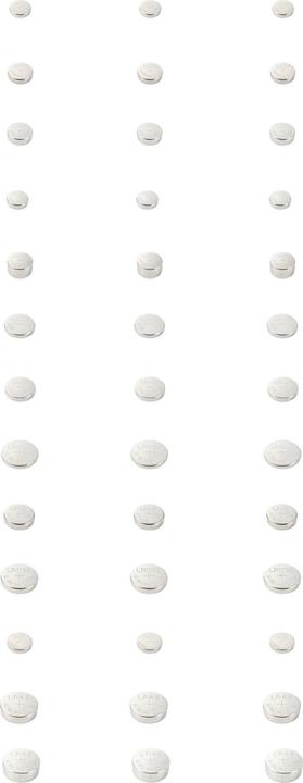 Produktbild Voltcraft Knopfzellen-Set je 3x AG 1, AG 2, AG 3, AG 4, AG 5, AG 6, AG 7, AG 8 (39 Stk., AG1, AG10, AG12, AG4, AG8, AG9/LR45/LR936/394, LR41, LR44, LR59, LR754, SR45, SR920)