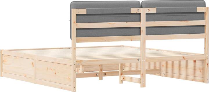 Actual product image vidaXL Moderner Bettrahmen (180 x 200 cm)