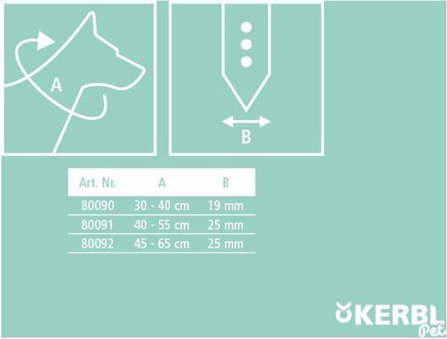 Immagine prodotto Kerbl Collare Monte Carlo, marrone/grigio, 12 mm x 40-55 cm (12)