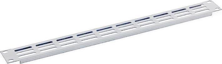 Produktbild Triton RAC-ZP-P44-A1 - Perforierte Blindplatte 4 HE mit perforiertem Oval 36 x 6 mm