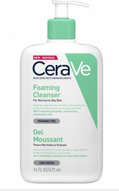 Actual product image CeraVe Foaming cleansing gel (Foam, 473 ml)