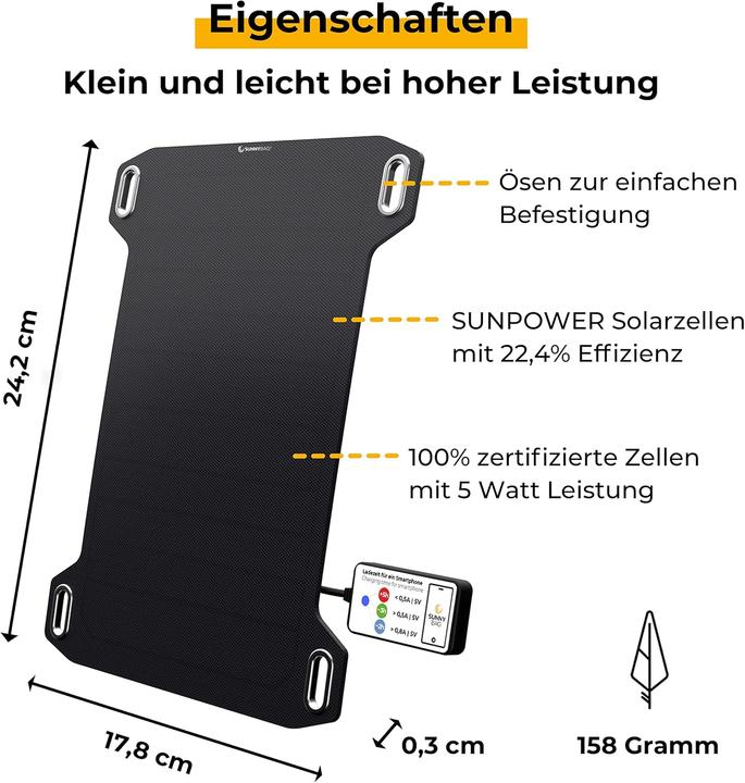 Produktbild Sunny Bag Leaf Mini 2.0 (5 W)
