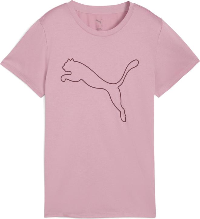 Puma W TAD ESSENTIAL Heather Logo Tee (XS)