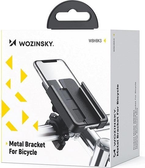 Produktbild Wozinsky Fahrradhalterung aus Metall, schwarz Scooter (WBHBK3)