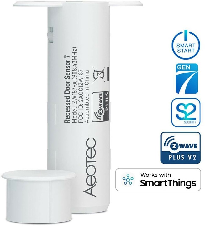 Productafbeelding Aeotec Verzonken deursensor 7, Z-Wave Plus V2