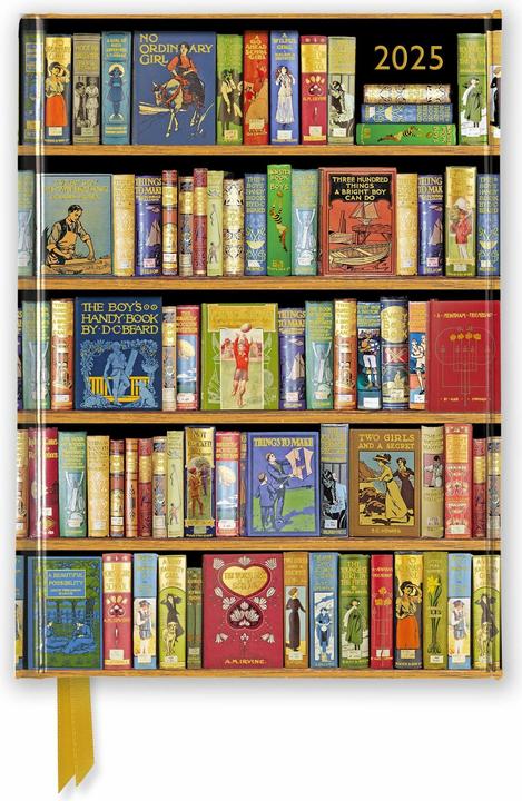 Image du produit Bibliothèques Bodleian : Bookshelves 2025 Luxury Pocket Diary Planner - Week to View (11 x 15 cm, 1 semaine / 2 pages)