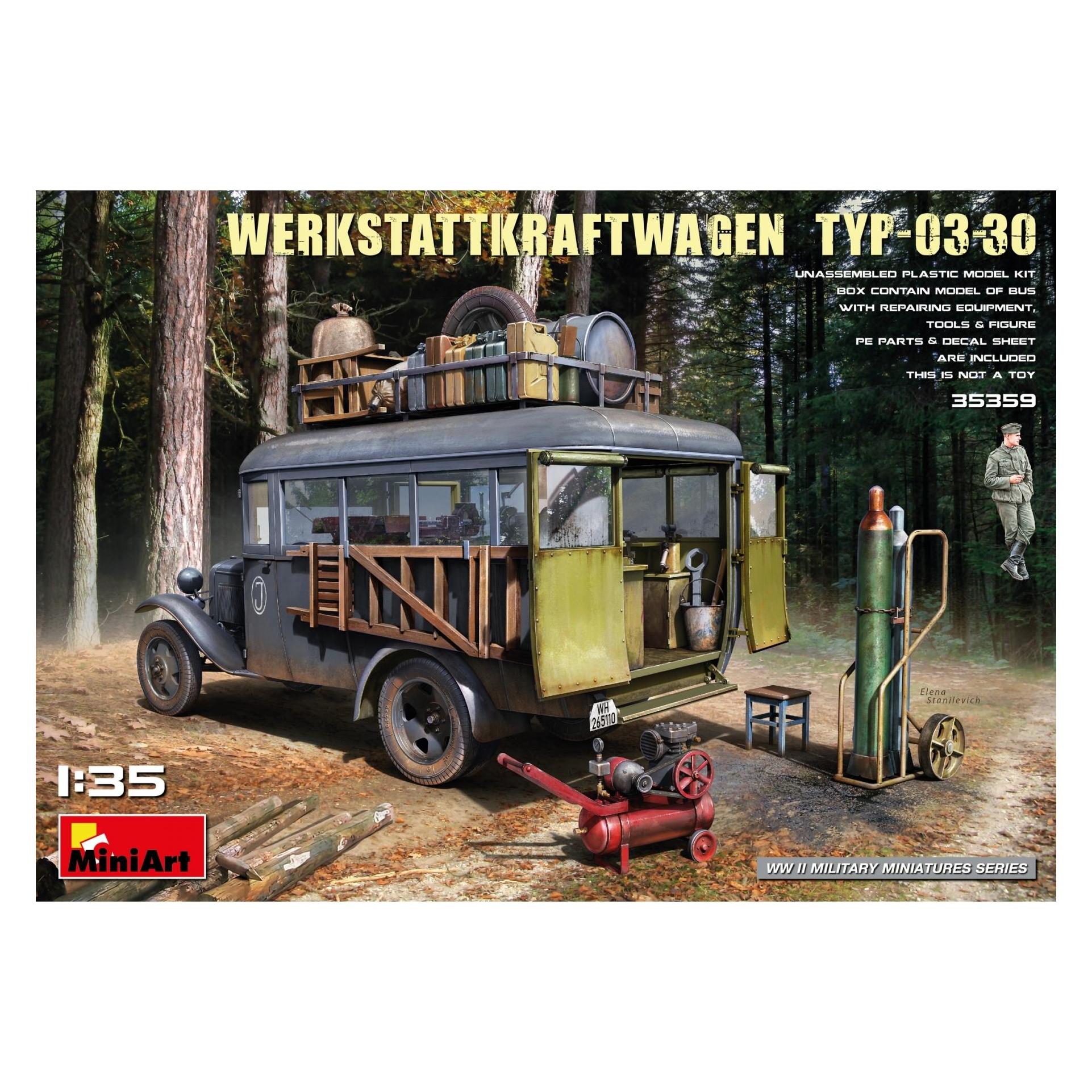 Mini Art Werkplaats Vrachtwagen Type-03-30