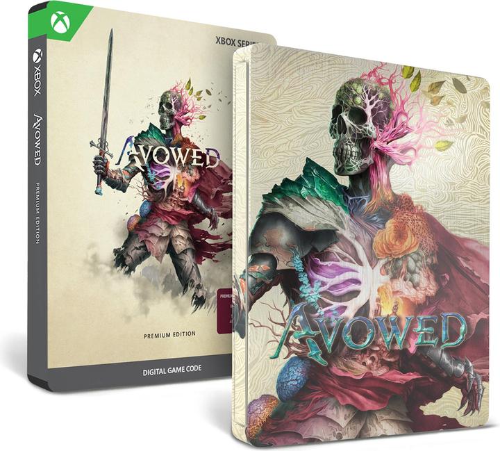 Produktbild Microsoft Avowed - Premium Steelbook Edition (PC, Xbox Series S, Xbox Series X, DE, EN, FR)
