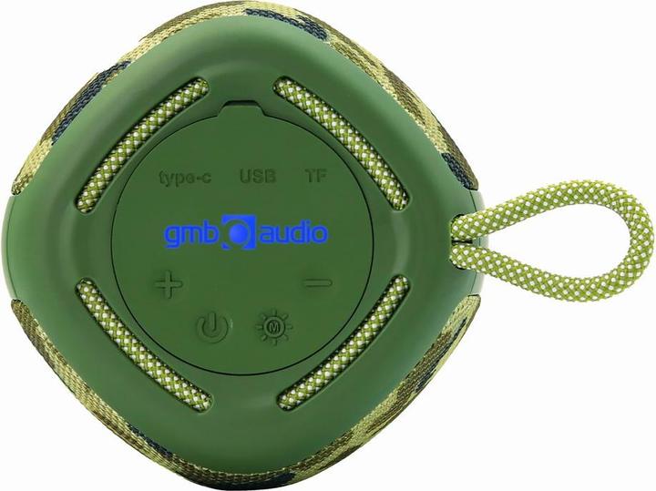 Produktbild Gembird Bluetooth LED speaker Camo (4 h, Netzbetrieb)