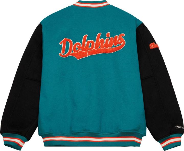 Produktbild Mitchell & Ness M&N Legacy Varsity Wool Jacke - NFL Miami Dolphins - XL (XL)