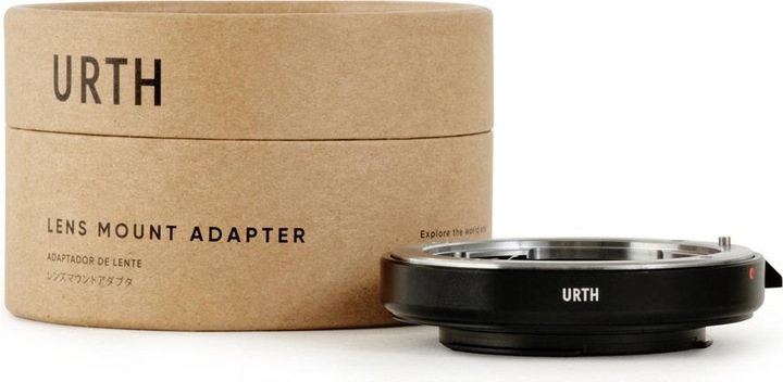 Actual product image Urth Lens Mount Adapter: Compatible with Pentax K Lens to Nikon F Camera Body (with Optical Glass)