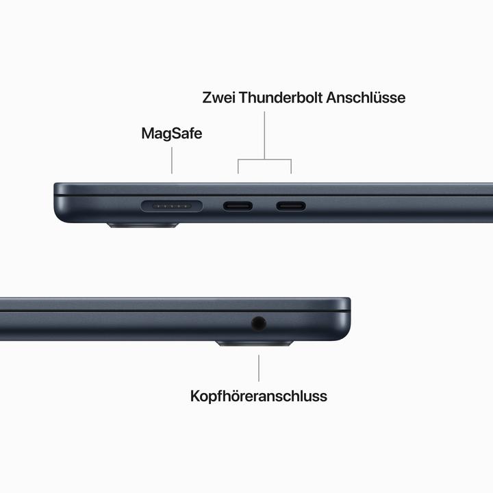 Produktbild Apple MacBook Air – 2023 (15", M2, 16 GB, 256 GB, DE)