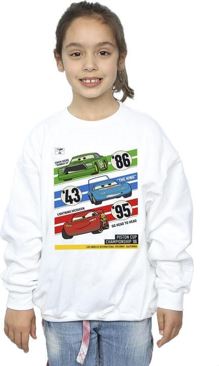 Produktbild Disney Cars Piston Cup Champions Sweatshirt Mädchen (128)