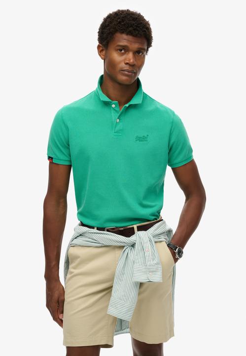 Actual product image Superdry Vintage Destroy Polo Shirt (M)