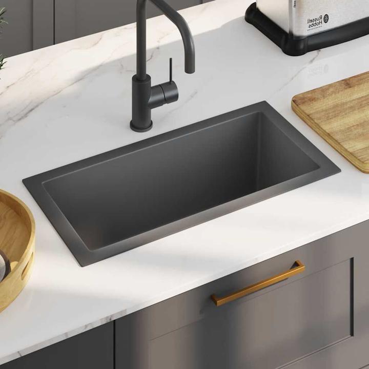 Actual product image vidaXL Küchenspüle (Fitted sink, 30 cm, 60 cm)