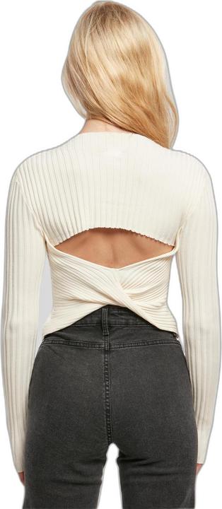 Produktbild Urban Classics Ladies Short Rib Knit Twisted Back Sweater - 21165 (XXL)