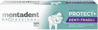 Produktbild Mentadent Professional Toothpaste Protect + Tooth Powder stärkt das Zahnfleisch mit biokompatiblen Mi (75 ml)
