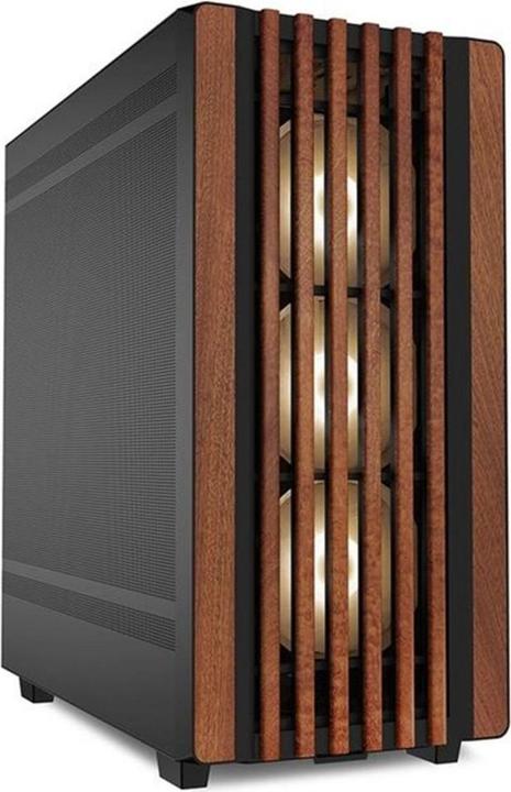 Actual product image Sharkoon Rebel C70M RGB ATX Black (ATX, mATX, Mini-ITX)