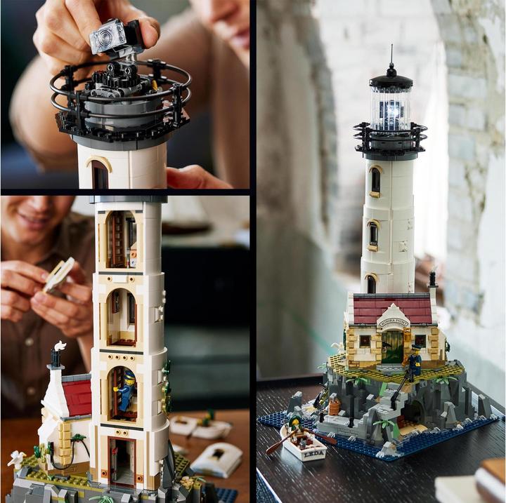 Image du produit LEGO Phare motorisé (21335, LEGO Ideas, LEGO difficiles à trouver)