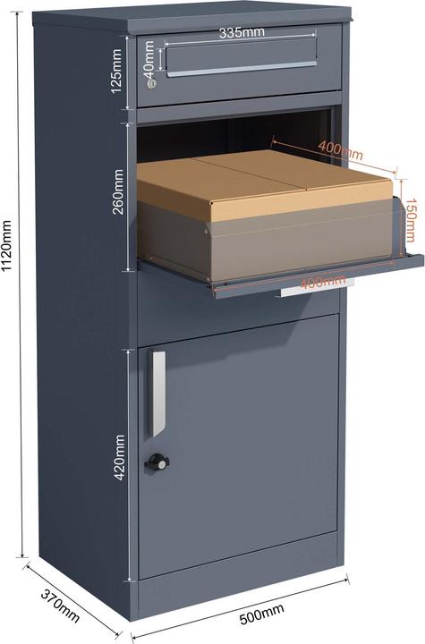 Immagine prodotto Wiltec Paketbriefkasten