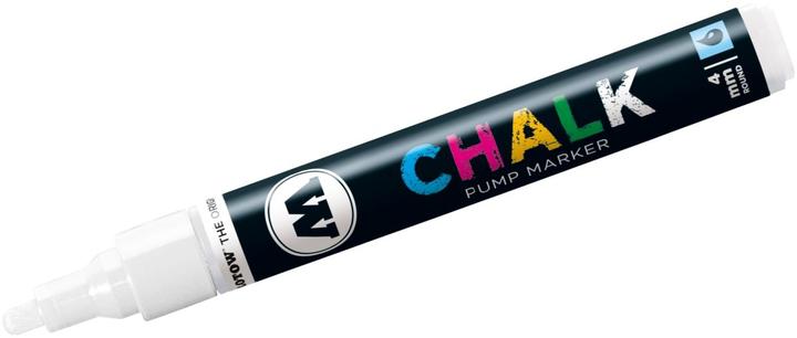 Actual product image Molotow Window marker Pump Marker Chalk refillable 4mm white (White, 4 mm, 1 x)