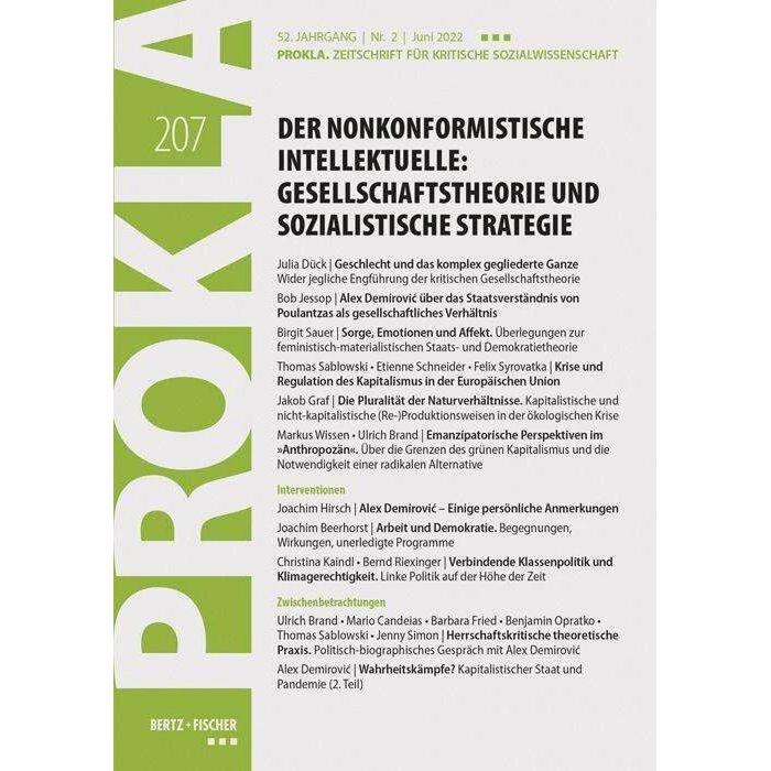 Prokla 207:Gesellschaftstheorie und soz, Fachbücher von Prokla 207