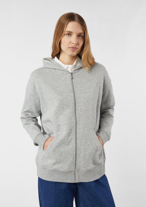 Produktbild Comma Sweatshirt Unisex Zip-Hoodie im Relaxed Fit (M)