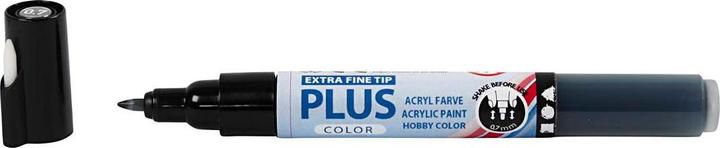 Produktbild Creativ Company Plus Farbmarker Schwarz, 5,5 ml (1 x)