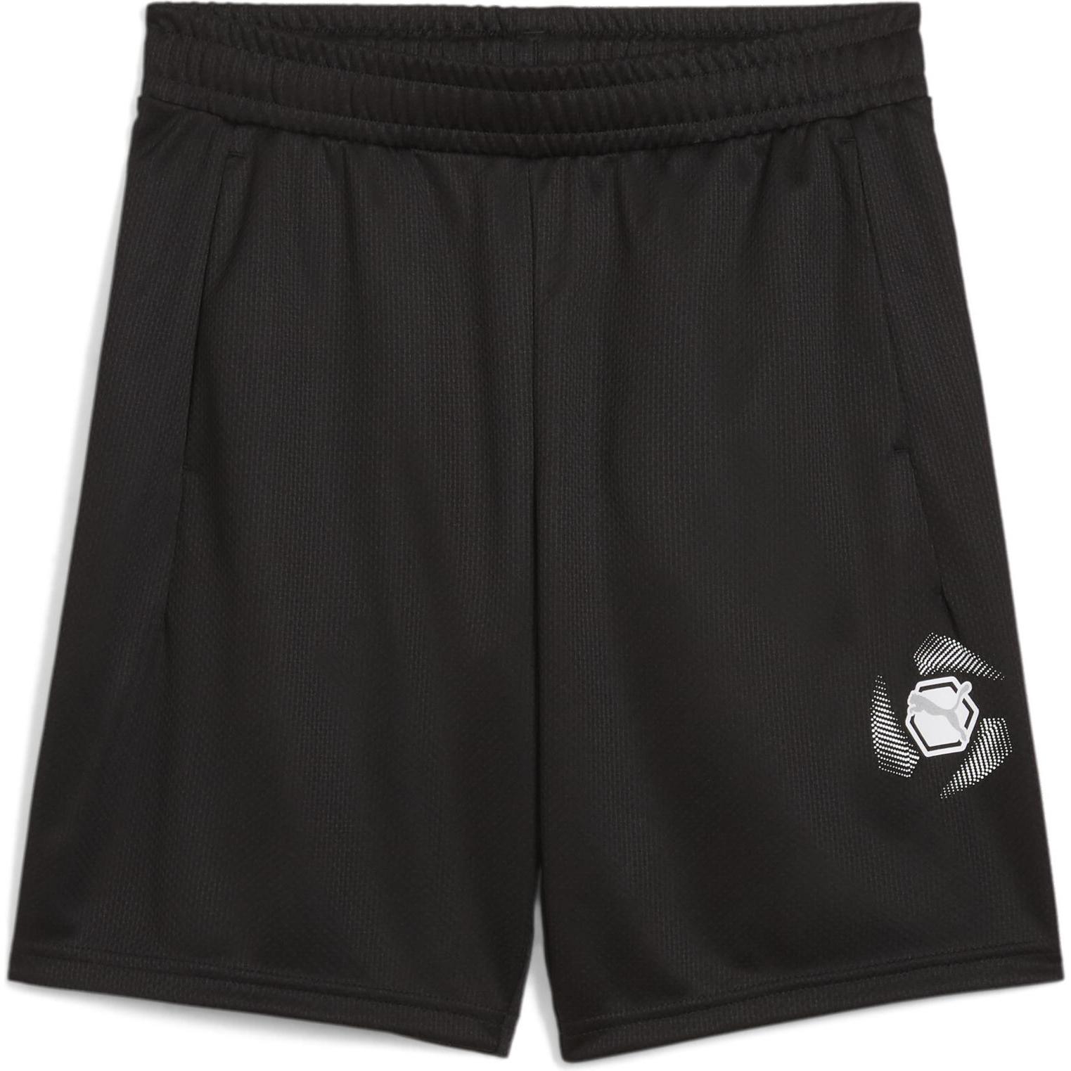 Thumbnail - Puma, Jungen, Sporthose, ACTIVE SPORTS Graphic Poly Shorts B (176), Schwarz, 176