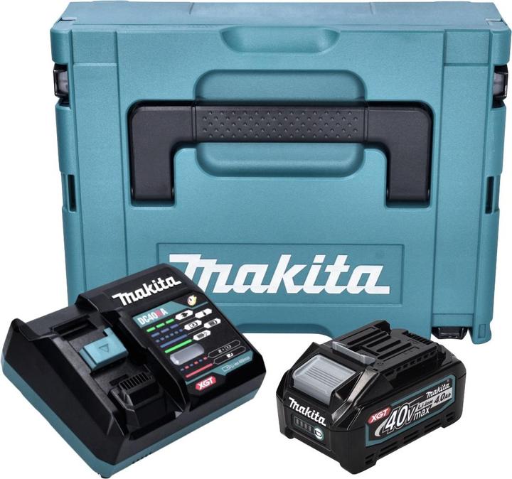 Produktbild Makita Power Source Kit 1x BL 4040 Akku 40 V max. 4,0 Ah XGT + DC 40 RA Ladegerät + Makpac (40 V)