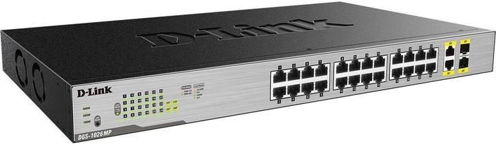 Produktbild D-Link 26-PORT LAYER2 POE+ GB SWITCH (24 Ports)