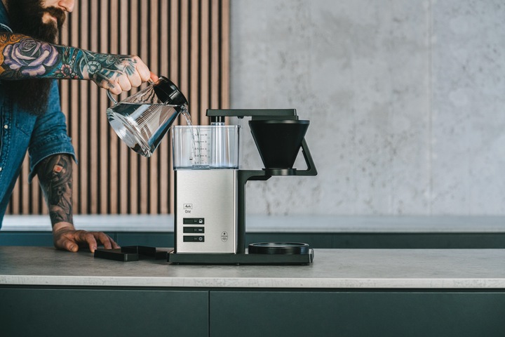 Actual product image Melitta Coffee machine One stainless steel 1031-01